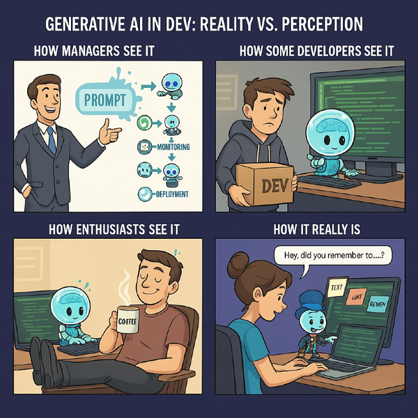 AI nello sviluppo: il mito, l’ansia, l’entusiasmo e la verità